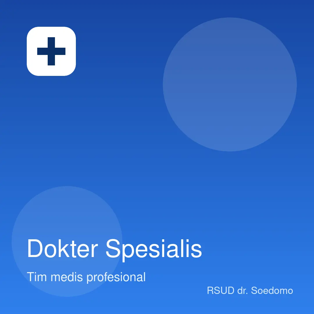 Tim dokter spesialis kami siap melayani Anda dengan profesional dan berpengalaman. 👨‍⚕️